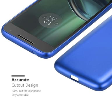 Motorola MOTO G4 PLAY Suojakuori Kotelo (Sininen)