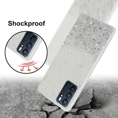 Oppo Reno6 5G Suojakuori Kotelo (Läpinäkyvä)