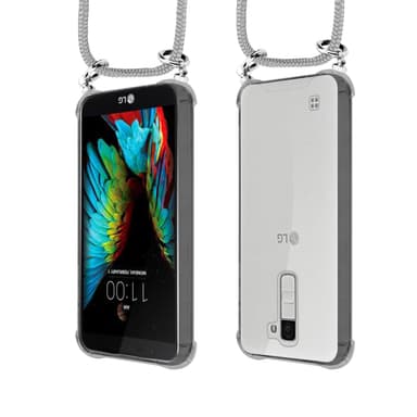 LG K10 2016 Suojakuori Kotelo (harmaa)