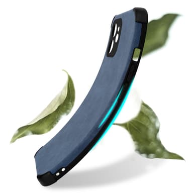 iPhone 12 Suojakuori Case Kotelo (Sininen)