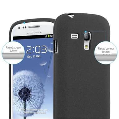 Suojakuori Samsung Galaxy S3 MINI Kotelo (Musta)