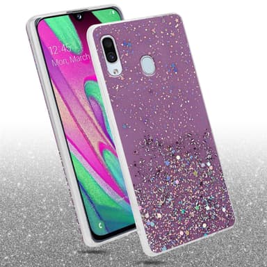 Samsung Galaxy A40 Suojakuori Kotelo (Violetti)