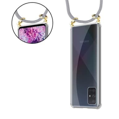 Samsung Galaxy A51 4G / M40s Suojakuori Kotelo (harmaa)