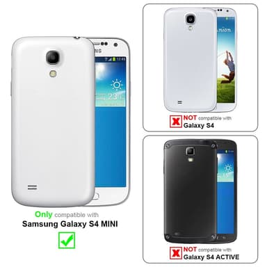 Suojakuori Samsung Galaxy S4 MINI Kotelo (Musta)