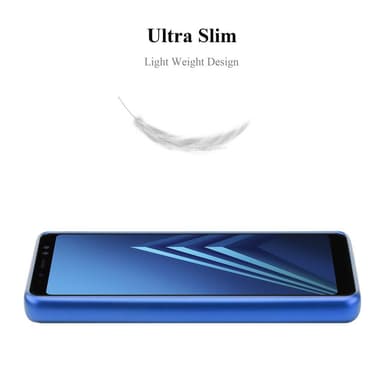Samsung Galaxy A8 2018 Suojakuori Kotelo (Sininen)