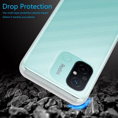 Redmi 12C Suojakuori Kotelo (Läpikuultava)