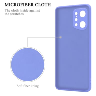 Oppo FIND X5 Suojakuori Kotelo (Violetti)