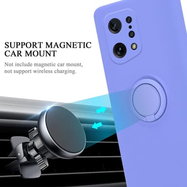 Oppo FIND X5 Suojakuori Kotelo (Violetti)