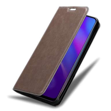 Oppo R17 NEO Suojakuori Lompakkokotelo (Ruskea)