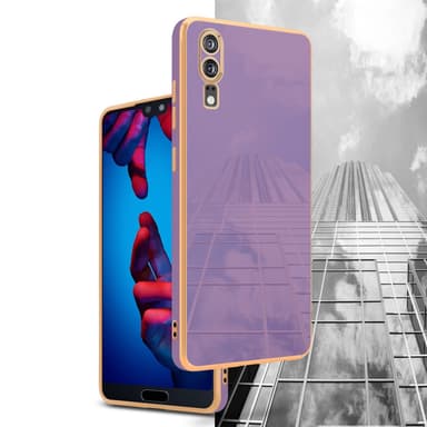 Huawei P20 Suojakuori Case Cover (Violetti)