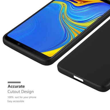 Samsung Galaxy A9 2018 Suojakuori Kotelo (Musta)