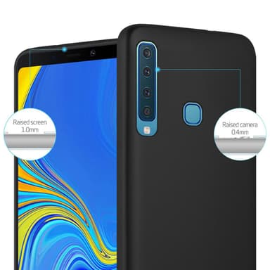 Samsung Galaxy A9 2018 Suojakuori Kotelo (Musta)