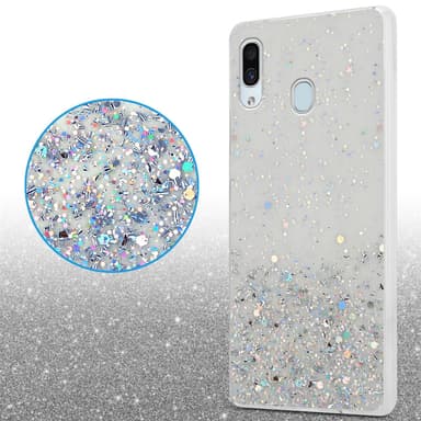 Samsung Galaxy A40 Suojakuori Kotelo (Läpinäkyvä)