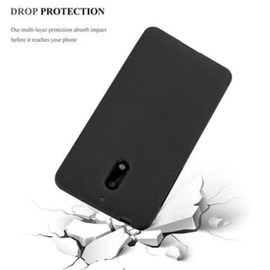 Suojakuori Nokia 6 2017 Kotelo (Musta)
