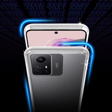 Redmi Note 12S Suojakuori Kotelo (Läpikuultava)