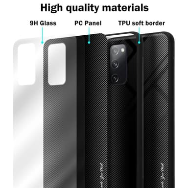 Samsung Galaxy S20 FE Suojakuori Kotelo (Musta)
