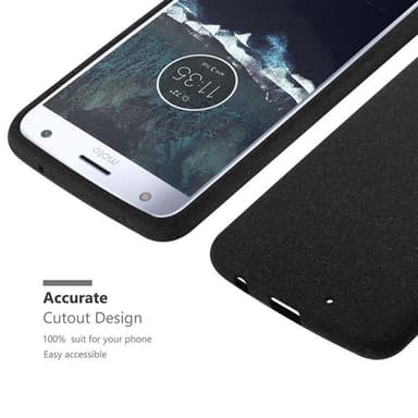 Suojakuori Motorola MOTO X4 Kotelo (Musta)