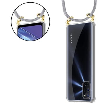 Oppo A52 Suojakuori Kotelo (harmaa)