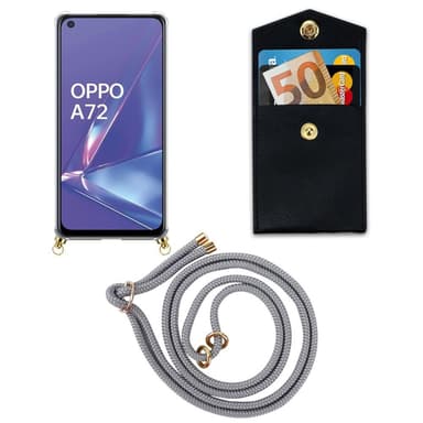 Oppo A52 Suojakuori Kotelo (harmaa)