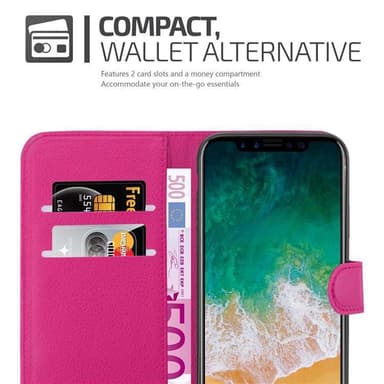 iPhone X / XS Suojakuori Lompakkokotelo