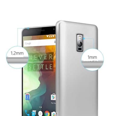 OnePlus 2 Suojakuori Kotelo (Hopea)