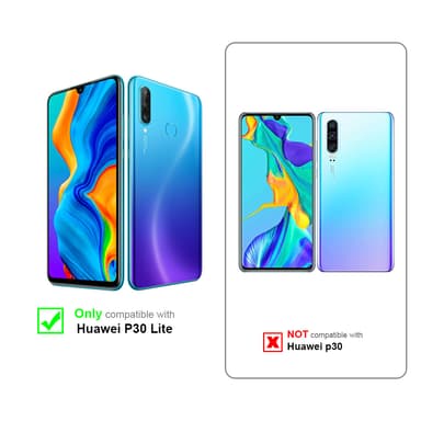 Huawei P30 LITE Suojakuori Kotelo (Vaaleanpunainen)