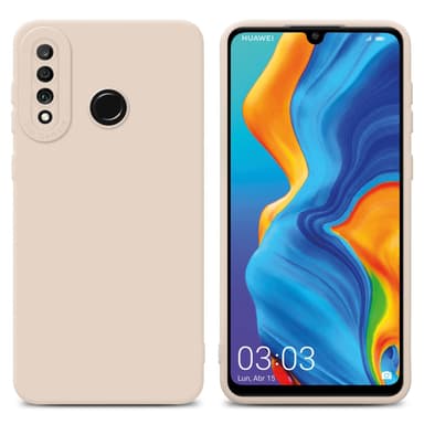 Huawei P30 LITE Suojakuori Kotelo (Vaaleanpunainen)