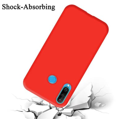 Huawei P30 LITE Suojakuori Kotelo Case (Punainen)