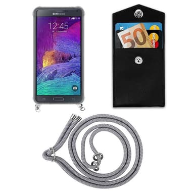 Samsung Galaxy NOTE 4 Suojakuori Kotelo (harmaa)