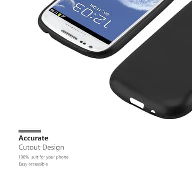 Samsung Galaxy S3 / S3 NEO Suojakuori Kotelo (Musta)