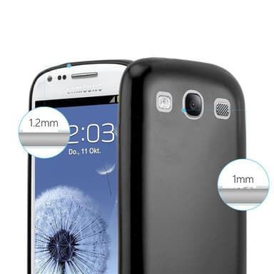 Samsung Galaxy S3 / S3 NEO Suojakuori Kotelo (Musta)