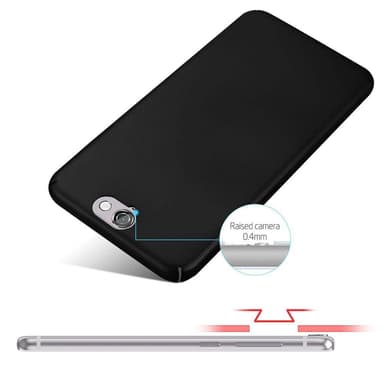 HTC ONE A9 Suojakuori Kotelo Cover (Musta)
