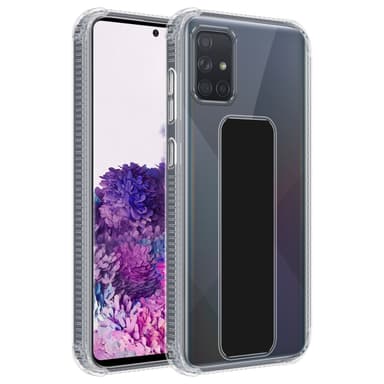 Samsung Galaxy A71 4G Suojakuori Kotelo (Musta)