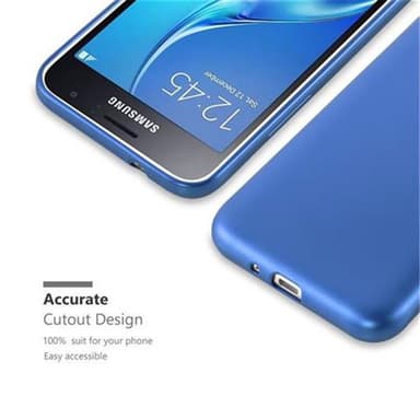 Samsung Galaxy J1 2016 Suojakuori Kotelo (Sininen)