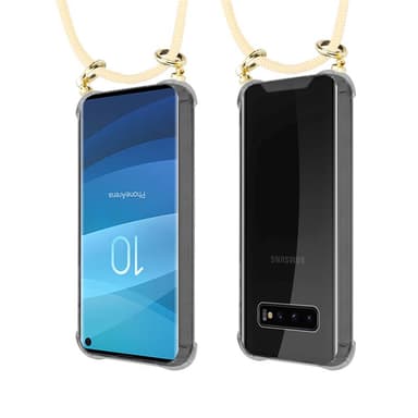 Samsung Galaxy S10 4G Suojakuori Kotelo (Keltainen)