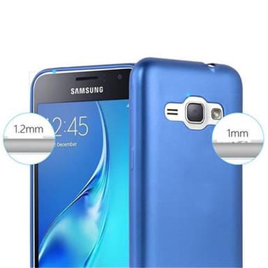 Samsung Galaxy J1 2016 Suojakuori Kotelo (Sininen)