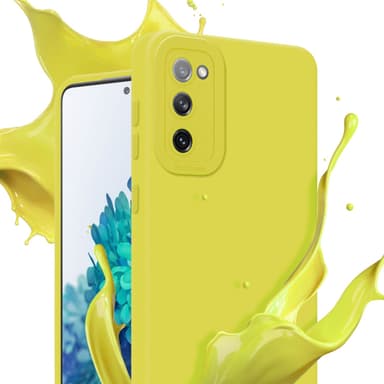 Samsung Galaxy S20 FE Suojakuori Kotelo (Keltainen)