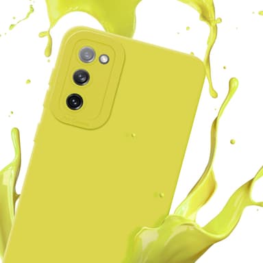 Samsung Galaxy S20 FE Suojakuori Kotelo (Keltainen)