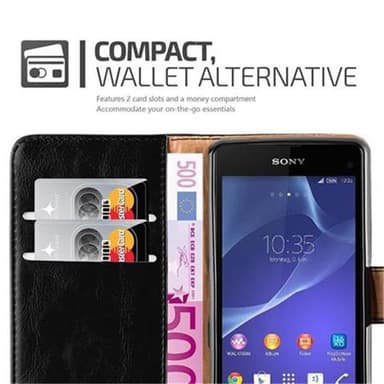 Sony Xperia Z1 COMPACT Suojakuori Lompakkokotelo