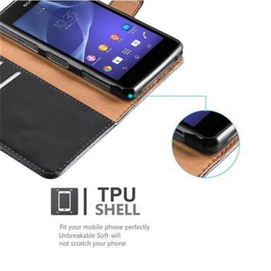 Sony Xperia Z1 COMPACT Suojakuori Lompakkokotelo