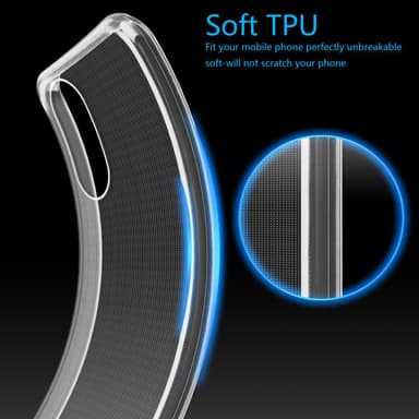 ZTE Blade A33S Suojakuori Kotelo (Läpikuultava)