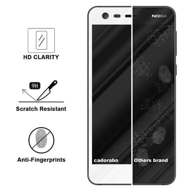 Nokia 2 2017 Suojakalvo Karkaistu lasi Näytönsuoja