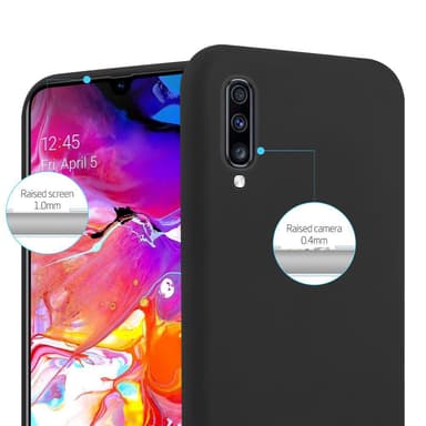Suojakuori Samsung Galaxy A70 / A70s Kotelo (Musta)