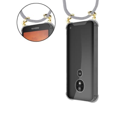 Motorola MOTO E5 PLAY Suojakuori Kotelo (harmaa)
