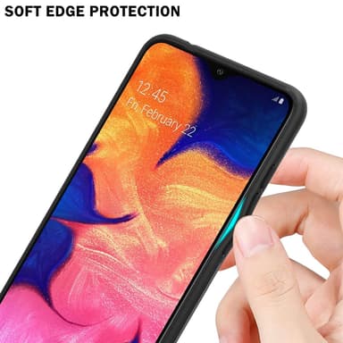 Samsung Galaxy A10 / M10 Suojakuori Kotelo (Musta)