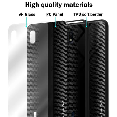 Samsung Galaxy A10 / M10 Suojakuori Kotelo (Musta)