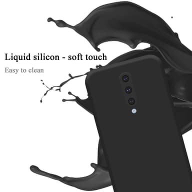 OnePlus 8 Suojakuori Kotelo Case (Musta)