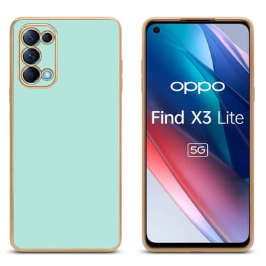 Oppo FIND X3 LITE Suojakuori Case Cover (Green)
