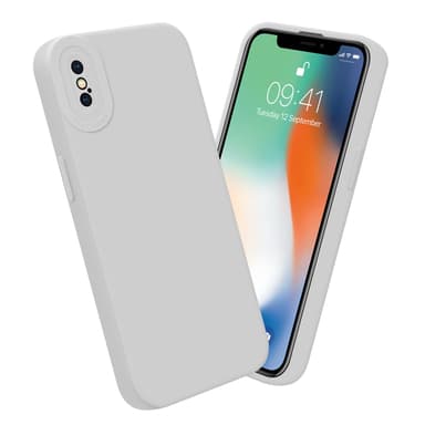 iPhone X / XS Suojakuori Kotelo (Valkoinen)