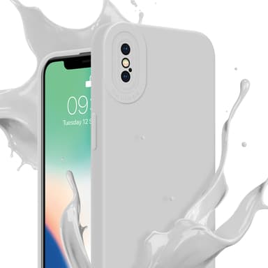 iPhone X / XS Suojakuori Kotelo (Valkoinen)
